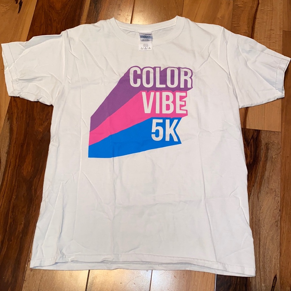 VINTAGE: COLOR VIBE 5K~ 100% COTTON TSHIRT